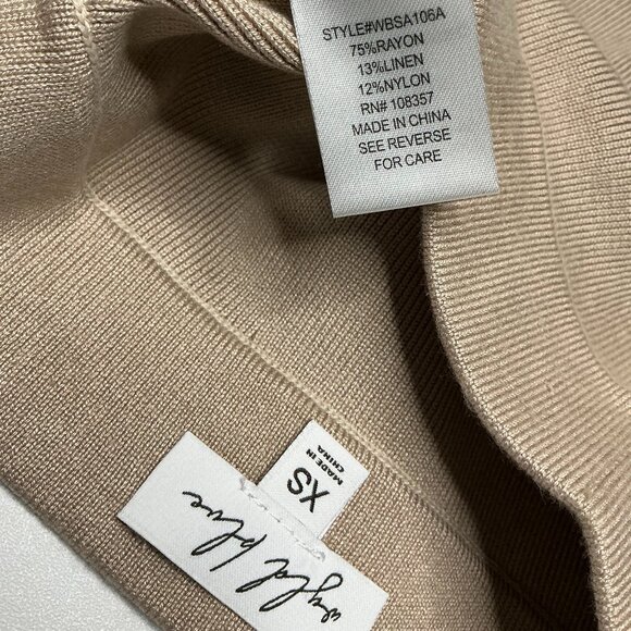 Wyld Blue Not Yours Naughty Briefs Nude Beige XS NWOT - Picture 3 of 15